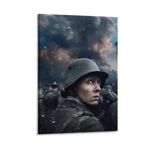 All Quiet on The Western Front Movie Poster (3) Picture Print Wall Art Poster Painting Canvas Posters Artworks Gift Room Aesthetic 20x30inch(50x75cm)