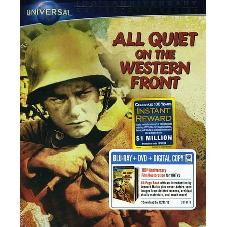 All Quiet on the Western Front [Includes Digital Copy] [Blu-ray/DVD] [1930]