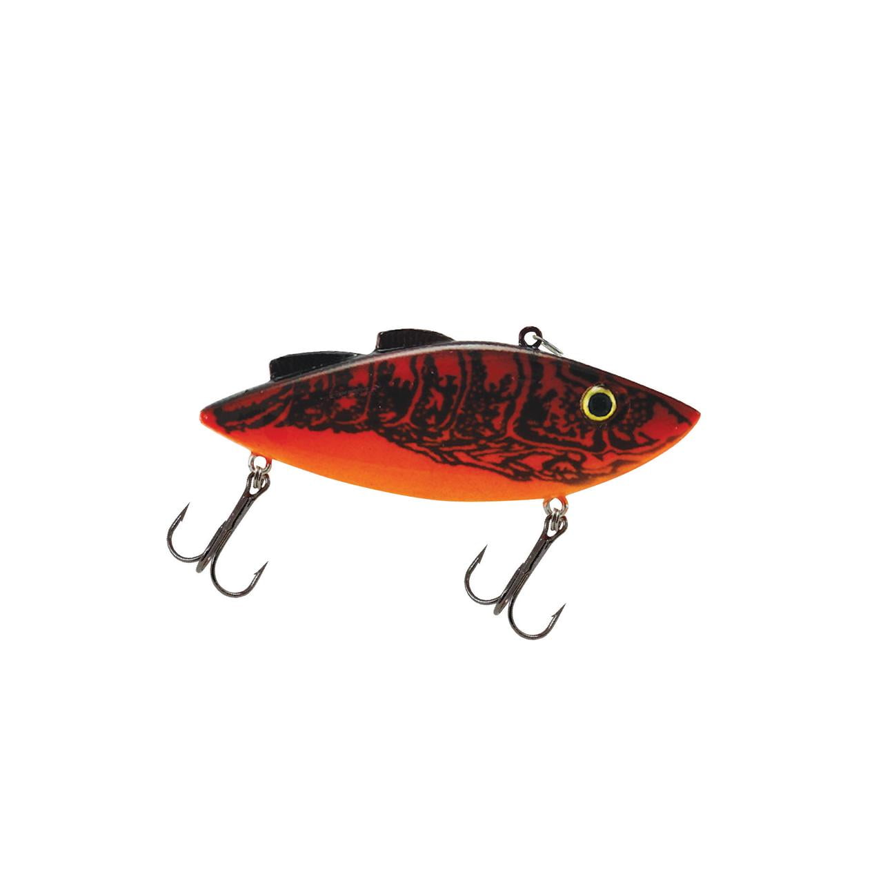 Luck E Strike All Rattler Fishing Lure, Chili Bowl