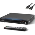 thumbnail image 1 of All Region HD DVD/CD Player, Metal Housing, Multi-Format with Usb, Dolby Digital, Includes HD Cable & Remote for TV/Home Stereo, 1 of 7