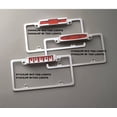 thumbnail image 1 of All Sales Manufacturing Polished | Oval Brake Light | W/Tag Lights License Plate Frame AMI-97002LPP, 1 of 2