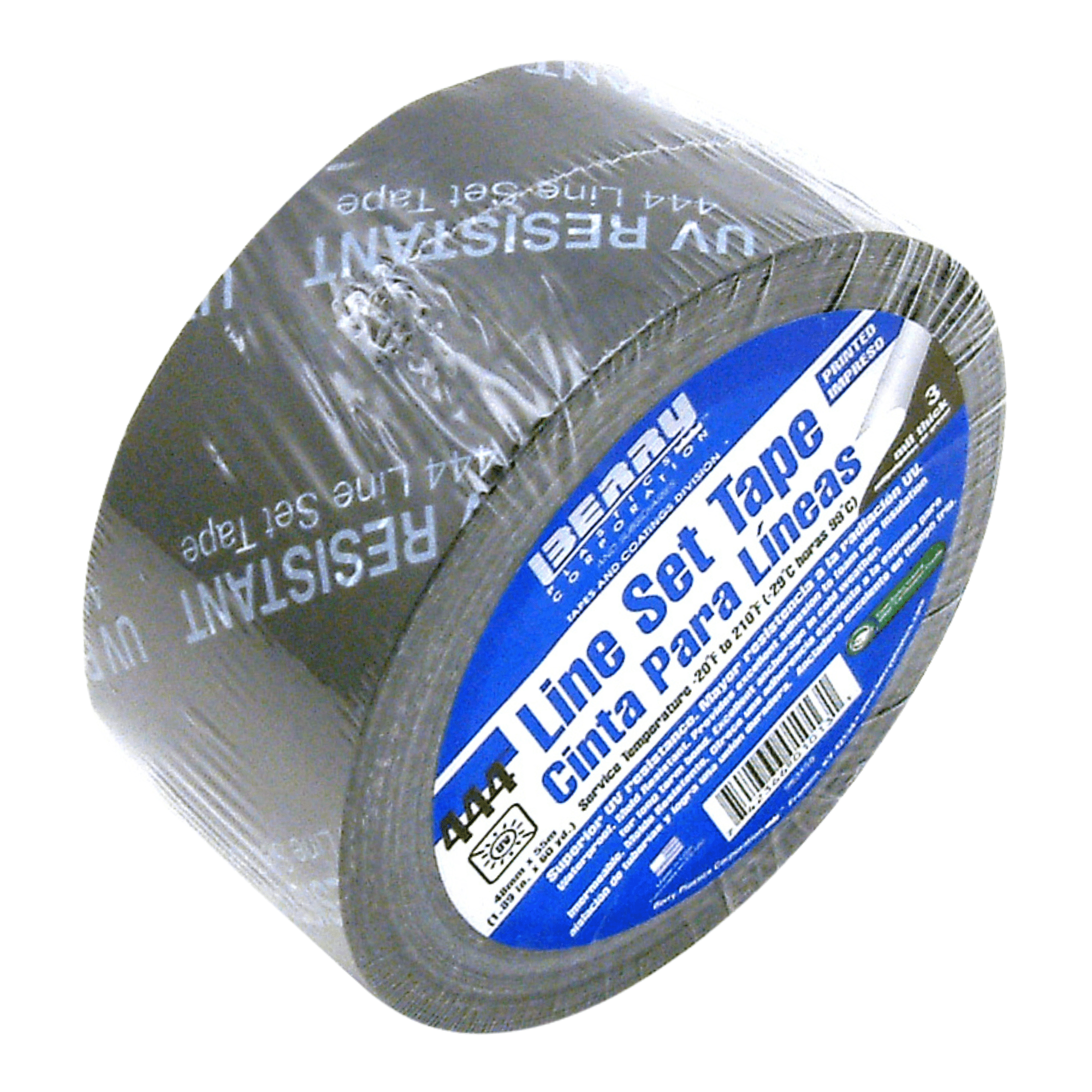 All Sealants, Fillers & Adhesives Berry Plastics 444 UV Resistant 2" x 60yd Adhesive Tape