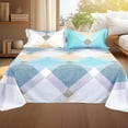 thumbnail image 1 of All-Season Bedding Set with Comforter and Pillowcases, Soft Breathable Microfiber Sheet Set Resistant to Shrinkage and Fading, Full Size Bed Comforter Set, 1 of 6