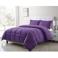thumbnail image 1 of All Season Down Alternative Comforter and Sham Set Hypoallergenic Plush Microfiber Fill, 1 of 1