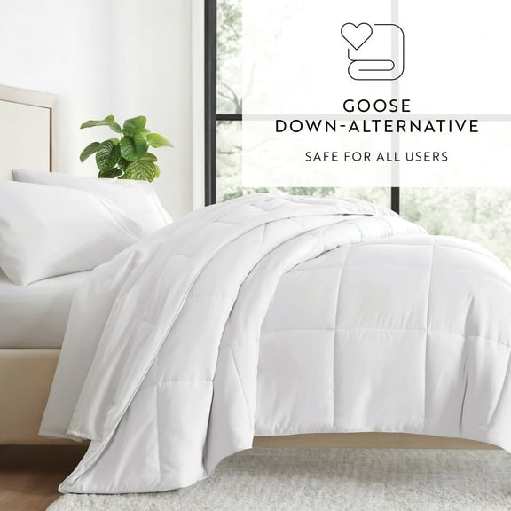 All-Season Down Alternative Duvet Insert with Corner Loops - Ultra-Soft, Lightweight & Oversized