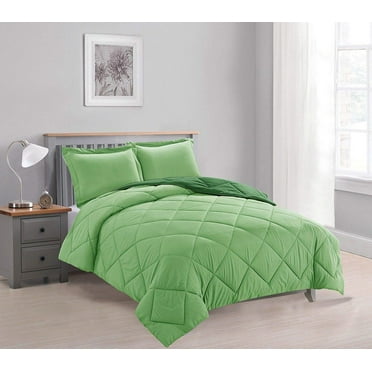 All Season Down Alternative Reversible 3-Piece Comforter Bedding Set