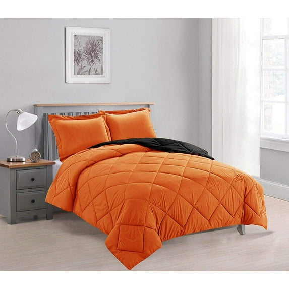 All Season Down Alternative Reversible 3-Piece Comforter Bedding Set
