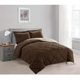 thumbnail image 1 of All Season Down Alternative Reversible 3-Piece Comforter Bedding Set, 1 of 1