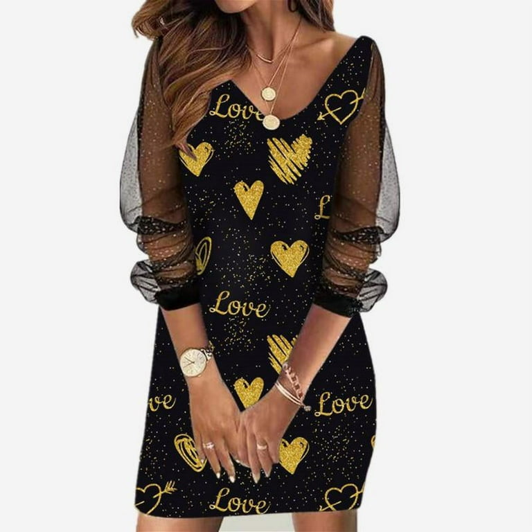 Geometric top pencil dress