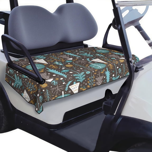 All-Season Golf Cart Seat Cover 51" x 31", Soft Microfiber Towel for EZGO, Yamaha, Club Car Front Bench Seats