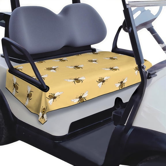 All-Season Golf Cart Seat Cover 51" x 31", Soft Microfiber Towel for EZGO, Yamaha, Club Car Front Bench Seats