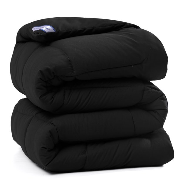 All Season Goose Down Alternative Comforter, Full/Queen, Ultra Soft, Quilted Duvet Insert with