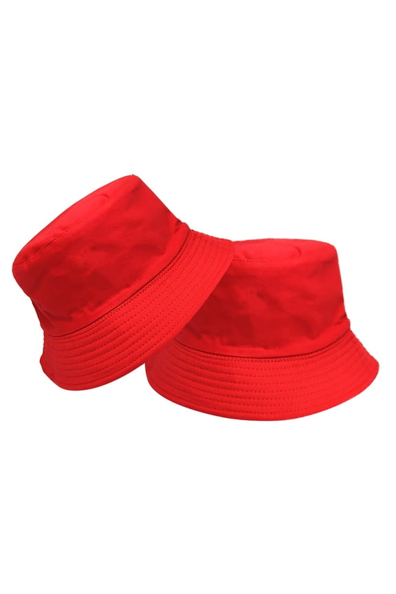 All Season Minimalist Bucket Hat Soft Cotton UV Shield Foldable Packable Fisherman Hat for Outdoor Sports Vacation