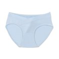 thumbnail image 1 of All Season Panties for Women Lightweight Women's Large Size Solid Low-waisted Cotton Maternity Underwear Seamless Underwear Plus Size Daily Panties, 1 of 7