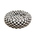 thumbnail image 1 of All Season Pet Beds for Dogs and Cats - Round Warm Sleeping and Resting Bed for Ideal for Home Use, 1 of 7