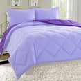 thumbnail image 1 of All Season Reversible 2-Piece Comforter Set - Twin/Twin XL, Lilac/Purple, 1 of 1