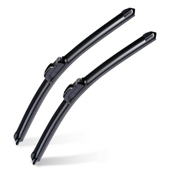 All-Season Silent Wiper Blades, 4-Layer Rubber Strip Design, Universal Fit for Vehicles, Noise-Free Performance, Easy Installation, Set of 2