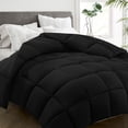 thumbnail image 1 of All Season Size Bedforter - Goose Down Alternative Quilted Duvetert With Corner Tabs Winter Warmhine Washable Black, 1 of 8