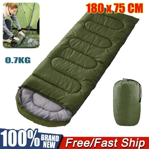 Multipurpose Sleeping Bag & Blanket Combo - Adjustable Hood, Compact, for Camping & Indoor Use