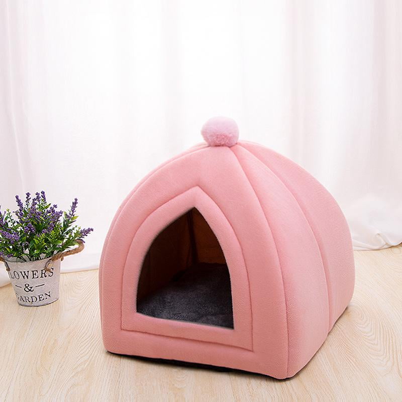 All-Season Super Supportive Cat Bed - Plush, Orthopedic Comfort with High Rebound Sponge