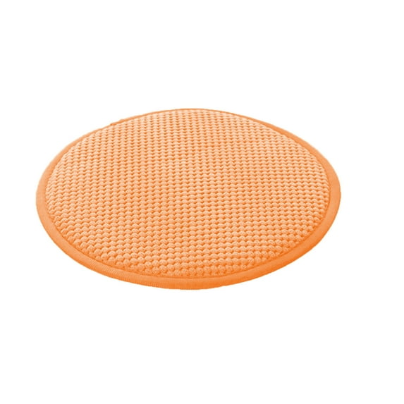 All-Season Thickened Round Cushion 16in Diameter Flock Sponge Support Non-Slip Stool Pad Home Office Meditation Mat