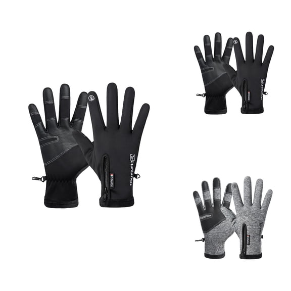 All-Season Touchscreen Winter Warm Gloves â Windproof, Thermal Insulated & Anti- for Skiing, Hiking, Cycling, Running, Climbing â Men & Women