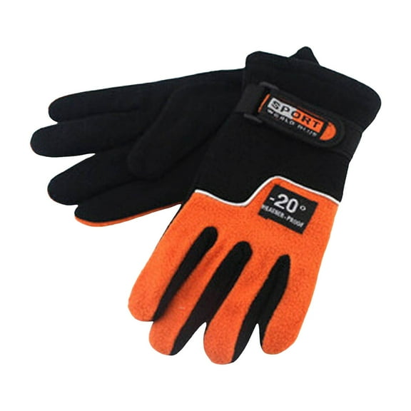 All Season Windproof Thermal Gloves for Outdoor Sports and Winter Activities with Non Grip and Comfortable