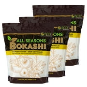 All Seasons Bokashi - Indoor Compost Starter - 3 Pack of 1 gallon (2.2 lb) bag
