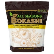 All Seasons Bokashi, Indoor Compost Starter and Accelerator - 1 Gallon 2.2 lbs