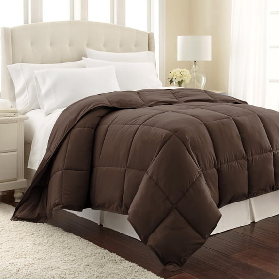 Southshore Fine Living, Inc. Vilano Springs California King or King Comforter, Chocolate Brown