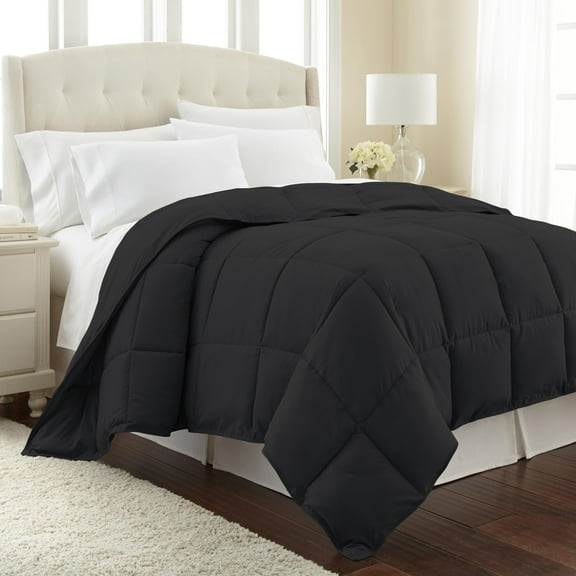 Southshore Fine Living, Inc. All Season Down Alternative Comforter, Black, King/California King