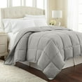 thumbnail image 1 of Southshore Fine Living, Inc. California/King Size Comforter, Pet Hair Resistant Bedding, Steel Grey, 1 of 9