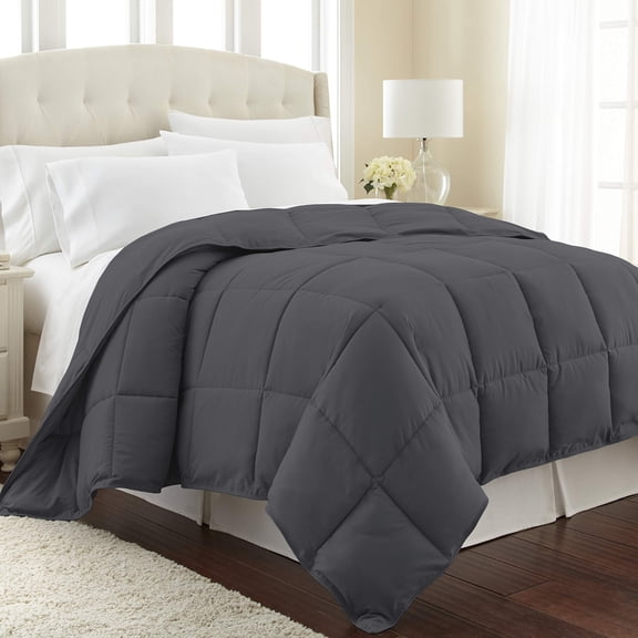 Southshore Fine Living, Inc. Full Size/Queen Comforter, Duvet Insert, Queen/Full Bed, Slate Grey