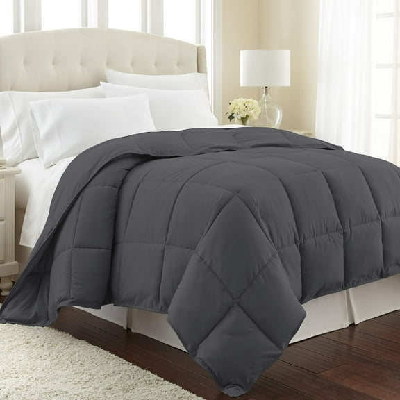 Southshore Fine Living, Inc. Dorm Room Bedding Twin XL Comforter, Machine Washable, Slate Grey