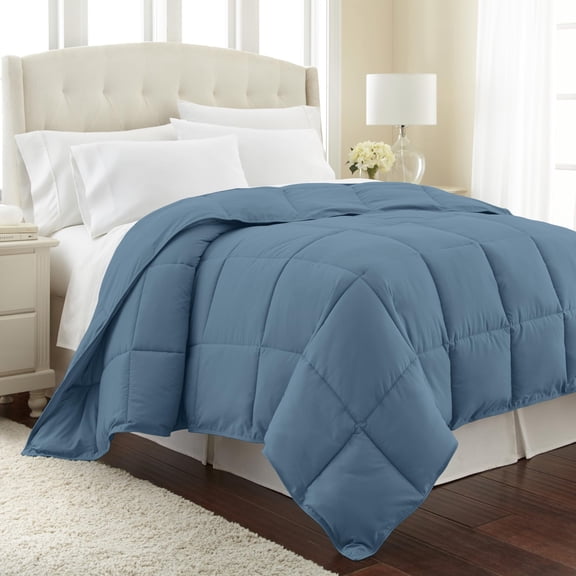 Southshore Fine Living, Inc. Twin Comforter Duvet Insert, Down Alternative Comforter, Coronet Blue
