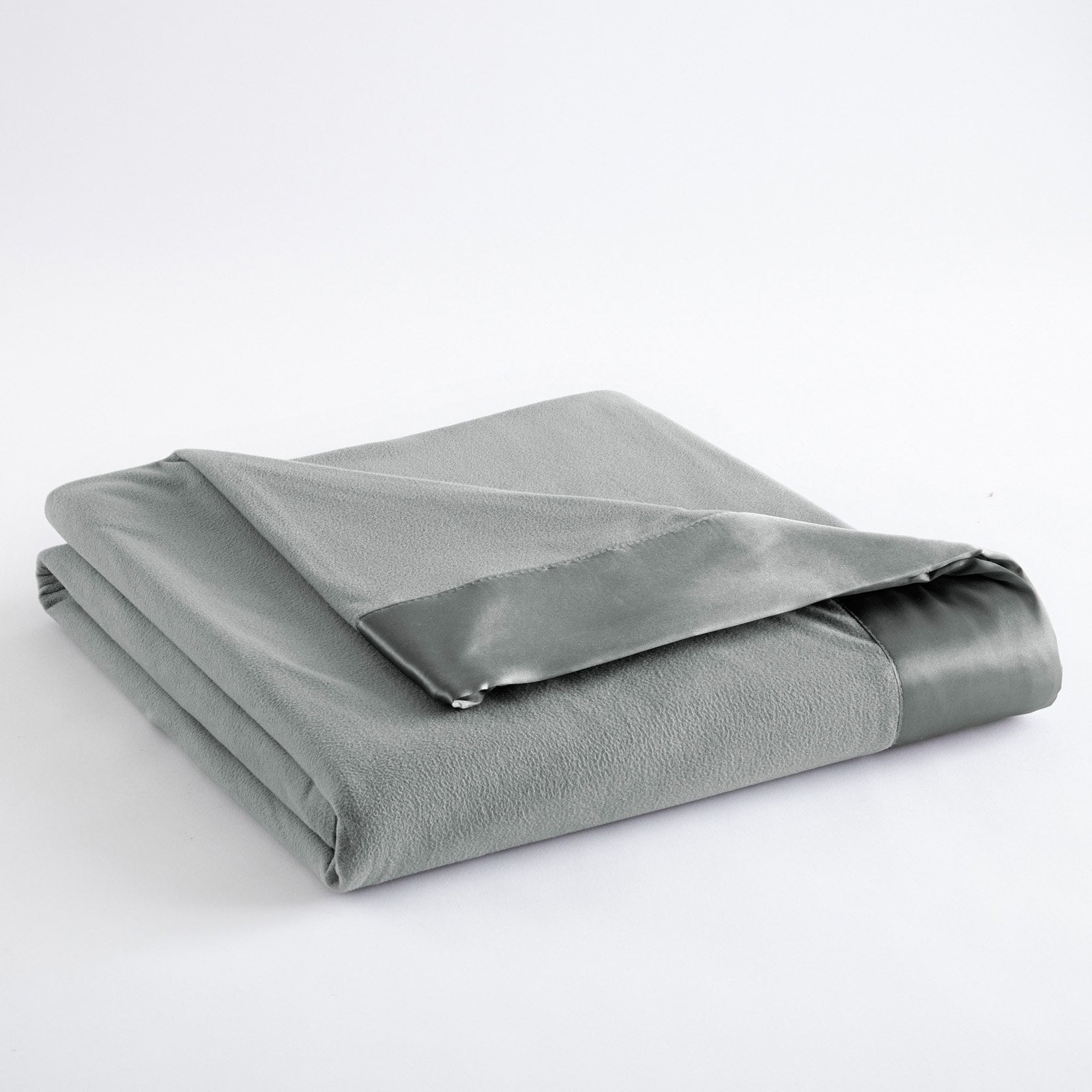 King Size Greystone Micro Flannel Fleece Sheet Blanket
