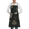 thumbnail image 1 of All Seeing Abstract Medical Magic Apron with Pocket Cooking Waterproof Bib Aprons for Kitchen Baking Chef Gardening BBQ, 1 of 6