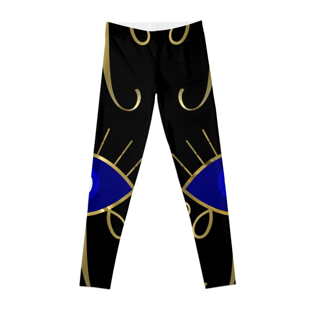 All Seeing Blue Evil Eye Leggings Women's fitness harem pants workout