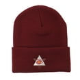 thumbnail image 1 of All Seeing Eye Embroidered Beanie - Maroon OSFM, 1 of 5