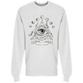 thumbnail image 1 of All Seeing Eye Inside A Pyramid Sweatshirt Men -Image by Shutterstock, Male XX-Large, 1 of 2