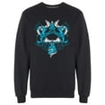 thumbnail image 1 of All Seeing Eye Reptilian Style Sweatshirt Men - Men Sweatshirt, Small, 1 of 2