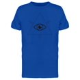 thumbnail image 1 of All Seeing Eye Triangle Lines T-Shirt Men -Image by Shutterstock, Male Small, 1 of 2