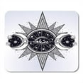 thumbnail image 1 of All Seeing Eye is on The Traingle with Starninght Sky Beling of Which Rays Sun Mousepad Mouse Pad Mouse Mat 9x10 inch, 1 of 3