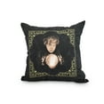 thumbnail image 1 of All Seeing Psychic 26 Inch Gold/Yellow Halloween Print Decorative Throw Pillow, 1 of 2