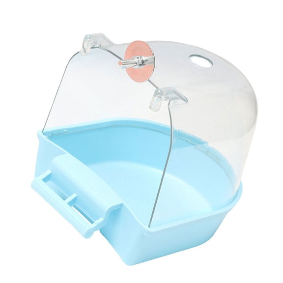 All Size Bird Bathing Room for Bird Clear Bathtub Bird Cage Shower Box Bath Room for Conures Small Bird