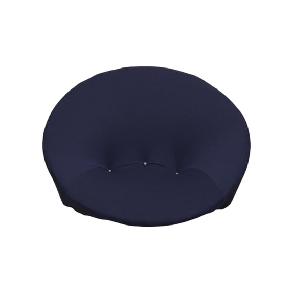 All Size Stretch Fabric Round Chair Cover – Protective Slipcover for Office, Lounge, Dorm, and Home Use, Soft Milk Silk Feel, Washable and Durable