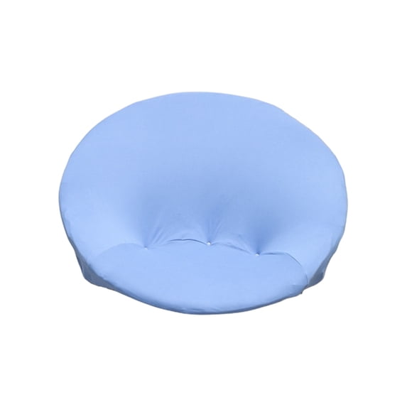 All Size Stretch Fabric Round Chair Cover – Protective Slipcover for Office, Lounge, Dorm, and Home Use, Soft Milk Silk Feel, Washable and Durable