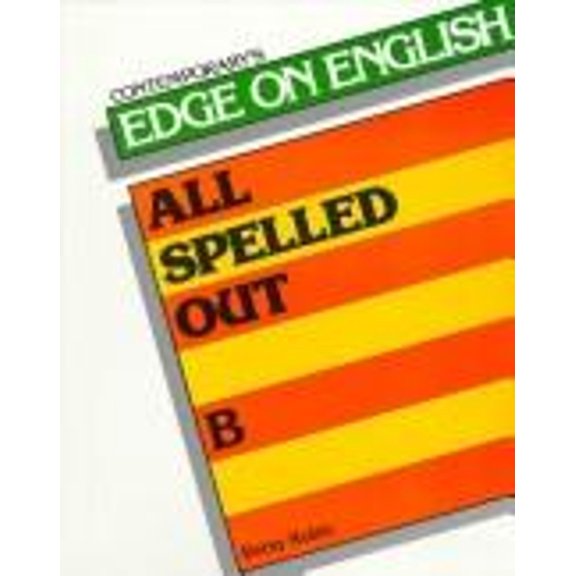 Pre-Owned All Spelled Out: Book B (Paperback) 0809252007 9780809252008