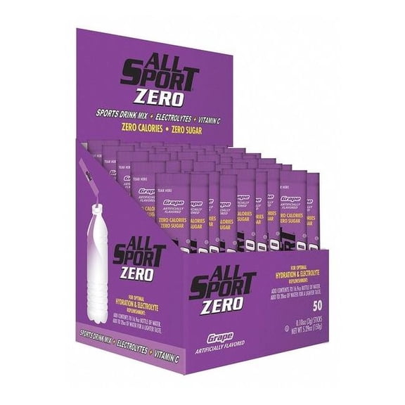 All Sport Sports Drink Mix,Grape Flavor,PK50 10125025