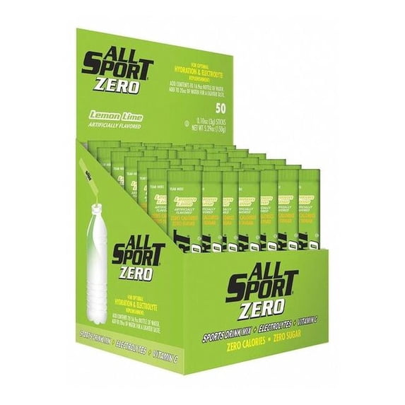All Sport Sports Drink Mix,Lemon-Lime Flavor,PK50 10125023